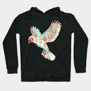 The Thing with Feathers Sticker Hoodie